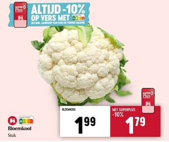 Delhaize Bloemkool aanbieding