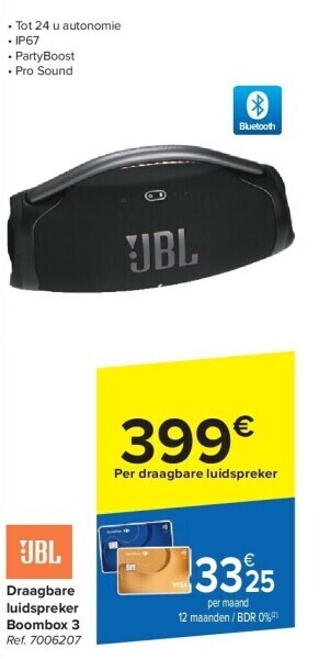 Draagbare luidspreker boombox 3