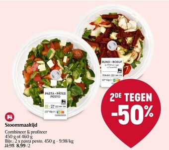 Delhaize Stoommaaltijd aanbieding