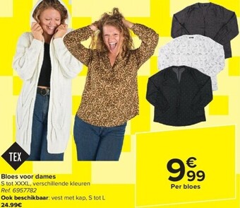 Carrefour Bloes voor dames aanbieding