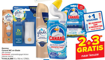 Carrefour Gamma Canard WC en Glade aanbieding