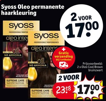 Syoss Oleo permanente haarkleuring