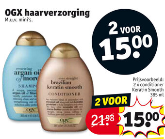 Kruidvat OGX haarverzorging aanbieding