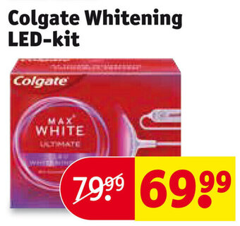 Kruidvat Colgate Whitening LED-kit aanbieding