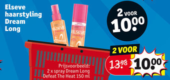 Kruidvat Elseve haarstyling Dream Long aanbieding