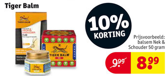 Kruidvat Tiger Balm aanbieding