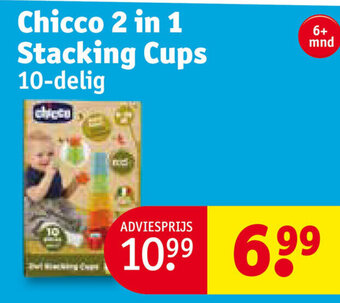 Kruidvat Chicco 2 in 1 Stacking Cups 10-delig aanbieding