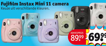 Kruidvat Fujifilm Instax Mini 11 camera aanbieding