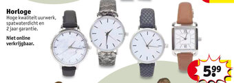 Kruidvat Horloge aanbieding