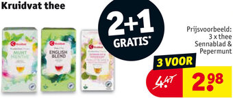 Kruidvat Kruidvat thee aanbieding