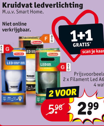 Kruidvat Kruidvat ledverlichting aanbieding