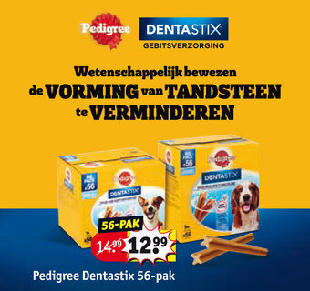 Kruidvat Pedigree Dentastix 56-pak aanbieding