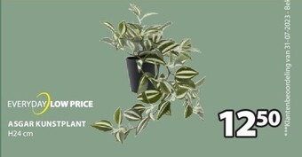 Jysk Asgar kunstplant aanbieding