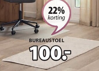 Jysk Bureaustoel aanbieding