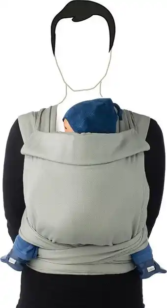 Babylonia draagdoek - bb-tai - grey violet