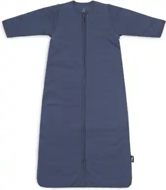 Bol.com Jollein baby baby winterslaapzak met afritsbare mouw 70cm basic stripe - jeans blue aanbieding