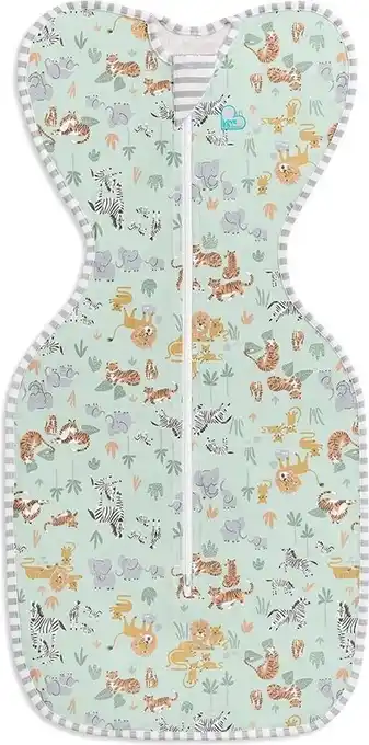 Love to dream babyslaapzak swaddle up - inbakeren - baby 0-3 maanden - 3.5-6 kg - all season - safari