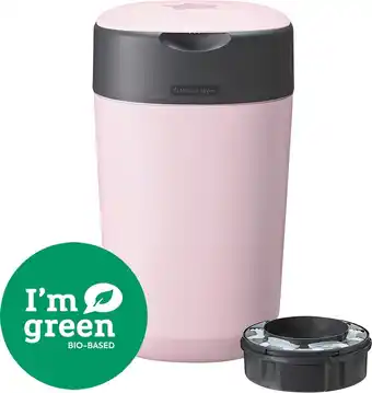Bol.com Tommee tippee milieuvriendelijke twist & click luieremmer - met 1 navulcassette - roze aanbieding