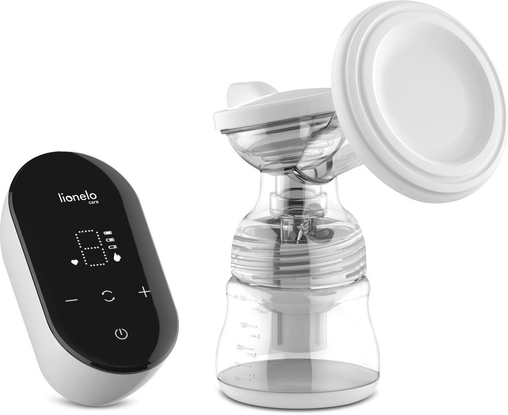 Bol.com Lionelo fidi go - borstkolf - 9 zuigkrachten en 5 massage niveaus - zeer stille werking - rijke set accesoires (usb-kabel, ne aanbieding