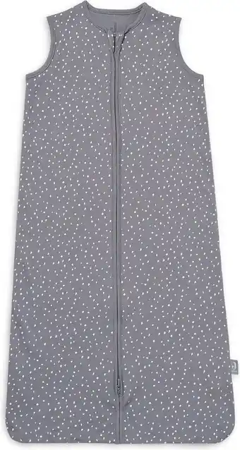 Jollein - baby winterslaapzak (spickle - grey) - katoen - 4-seizoenen - winterslaapzakje baby, babyslaapzak - 110cm