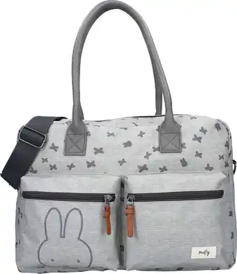 Bol.com Miffy care chase your dreams luiertas - grijs aanbieding