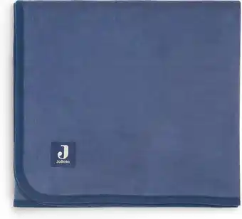 Bol.com Jollein baby deken wieg 75x100cm - jeans blue aanbieding