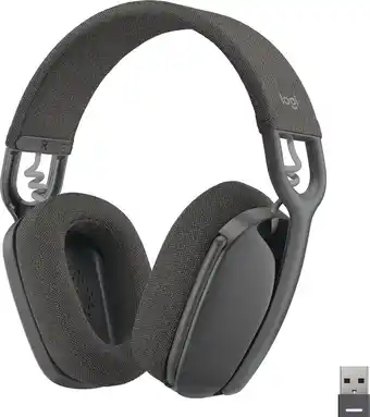 Bol.com Logitech zone vibe 125 - draadloze computer headset - bluetooth en usb aanbieding