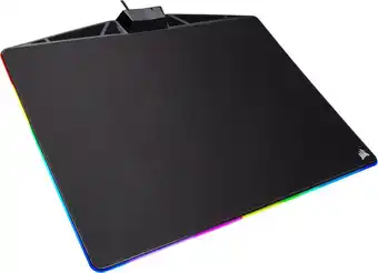Bol.com Corsair mm800 rgb polaris - cloth edition - gaming muismat aanbieding