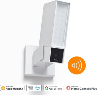Bol.com Netatmo slimme buitencamera - met sirene wit aanbieding