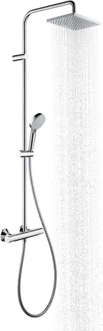 Bol.com Hansgrohe vernis shape regendoucheset met douchethermostaat chroom aanbieding