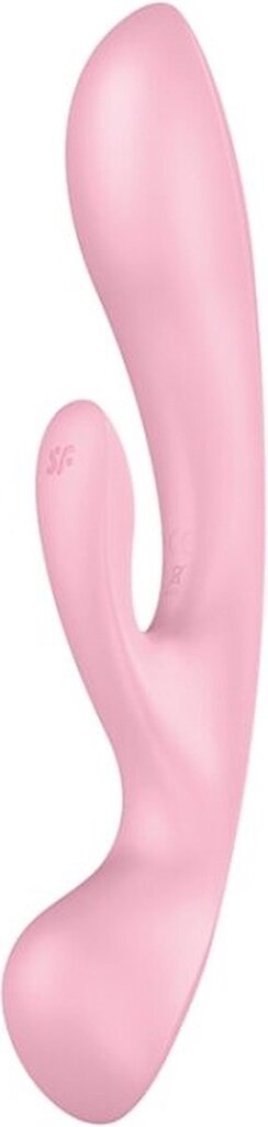 Bol.com Satisfyer triple oh - rabbit vibrator pink aanbieding