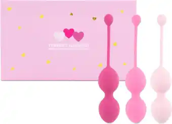 Bol.com Feelztoys femmefit uitbereiding- kegel balls - 3 stuks - roze aanbieding