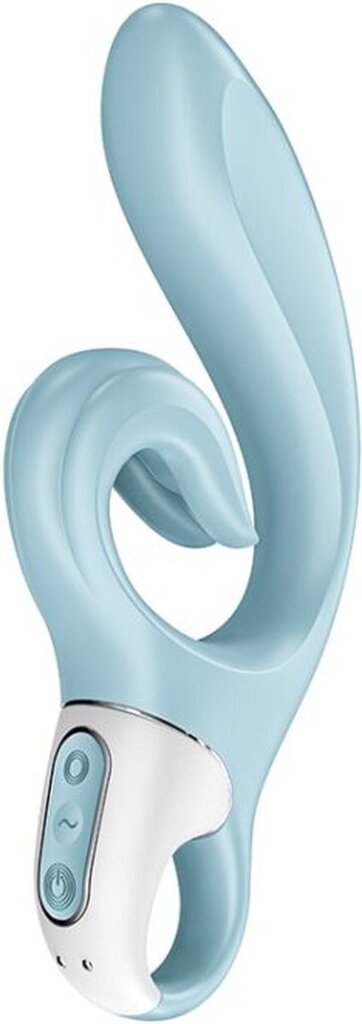 Bol.com Satisfyer - love me - rabbit vibrator - lichtblauw aanbieding