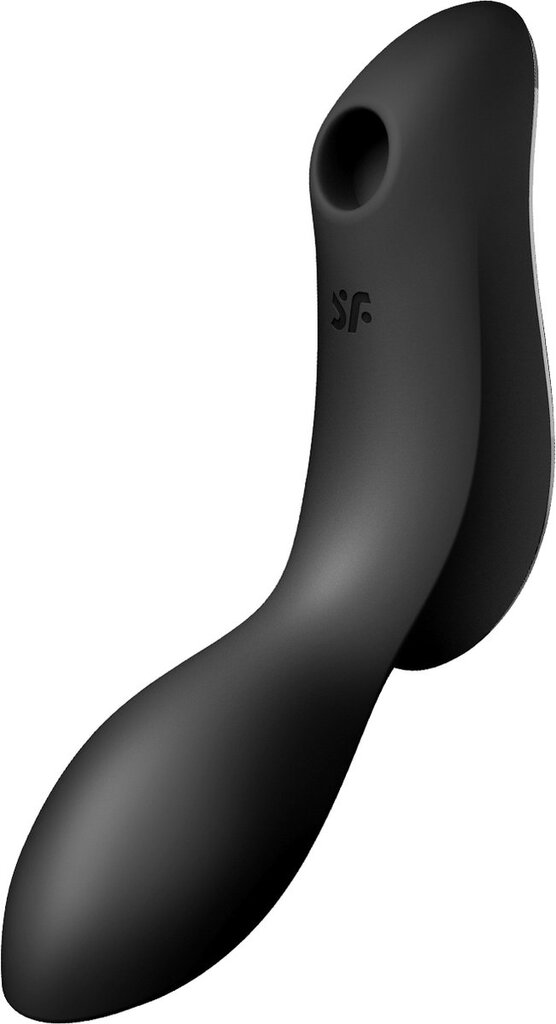 Bol.com Satisfyer curvy trinity 2 - inbrengbare air pulse vibrator black aanbieding