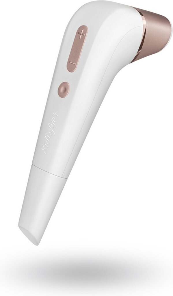 Bol.com Satisfyer number two - luchtdruk vibrator - wit/ brons aanbieding