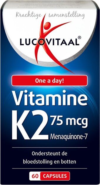 Lucovitaal vitamine k2 75 mcg 60 capsules