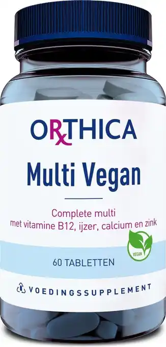Bol.com Orthica multi vegan (voedingssupplement) - 60 tabletten aanbieding