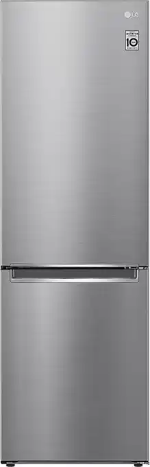 Bol.com Lg gbb61pzgcn1 - 341l koel-vriescombinatie met doorcooling+ - moist balance crisper - freshconverter - smart inverter compres aanbieding