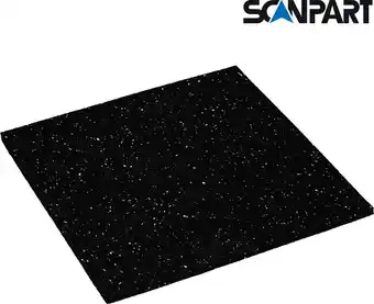 Scanpart anti-trillingsmat voor wasmachine - trillingsdemper - onderzetter - extra dik - 60 x 60 x 0.8 cm