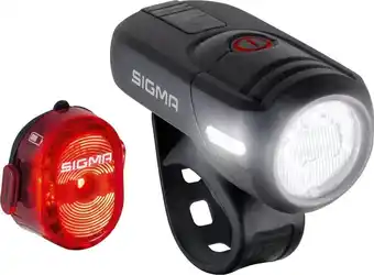 Bol.com Sigma aura 45 usb + nugget ll fietsverlichtingsset - 45 lux aanbieding