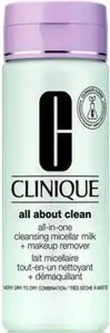 Bol.com Clinique all about clean all-in-one cleansing micellair milk + makeup remover - 200 ml aanbieding