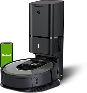 Bol.com Irobot roomba i7+ - robotstofzuiger met slimme navigatie - automatische vuilafvoer - i7550 aanbieding