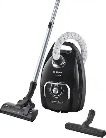 Bol.com Bosch in'genius bgl8x329 serie 8 - stofzuiger met zak - zwart aanbieding
