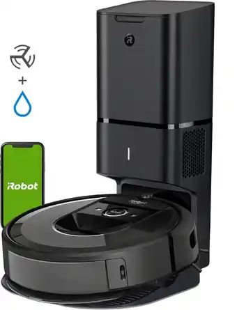 Irobot roomba combo i8+ - robotstofzuiger met dweilfunctie - zelfledigend - ideaal voor huisdieren - i8578