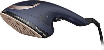 Bol.com Russell hobbs steam genie 2-in-1 kledingstomer & strijkijzer in 1 - 28370-56 aanbieding