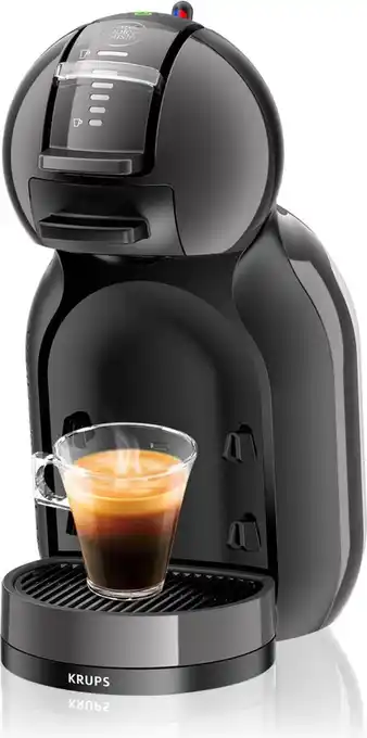 Krups kp1208 nescafé dolce gusto minime - antraciet / zwart