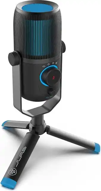 Bol.com Jlab audio talk - usb microfoon - professionele streaming, gaming, podcasts & vlogs - 96 khz - 4 directionele opnamepatronen aanbieding