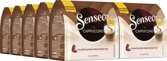 Bol.com Senseo cappuccino koffiepads - 2/9 intensiteit - 10 x 8 pads aanbieding