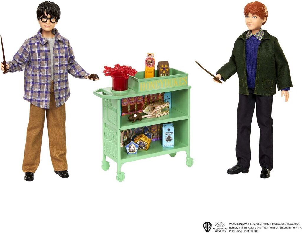 Bol.com Harry potter - harry en ron in de zweinsteinexpres - speelfiguur aanbieding