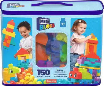 Mega bloks bouwtas - 150 blokken